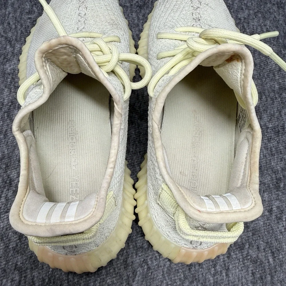 Adidas Yeezy Boost 350 V2 Butter Mens Size 7 Sneakers F36980 Primeknit Gum Sole